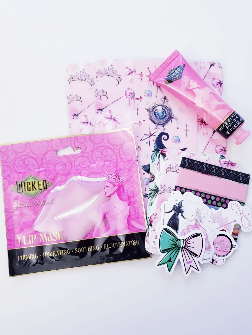 Wicked Cute Pink Happy Planner Mini Size Cover & Dashboard Set